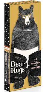 Bear hugs: 12 notecards and envelopes