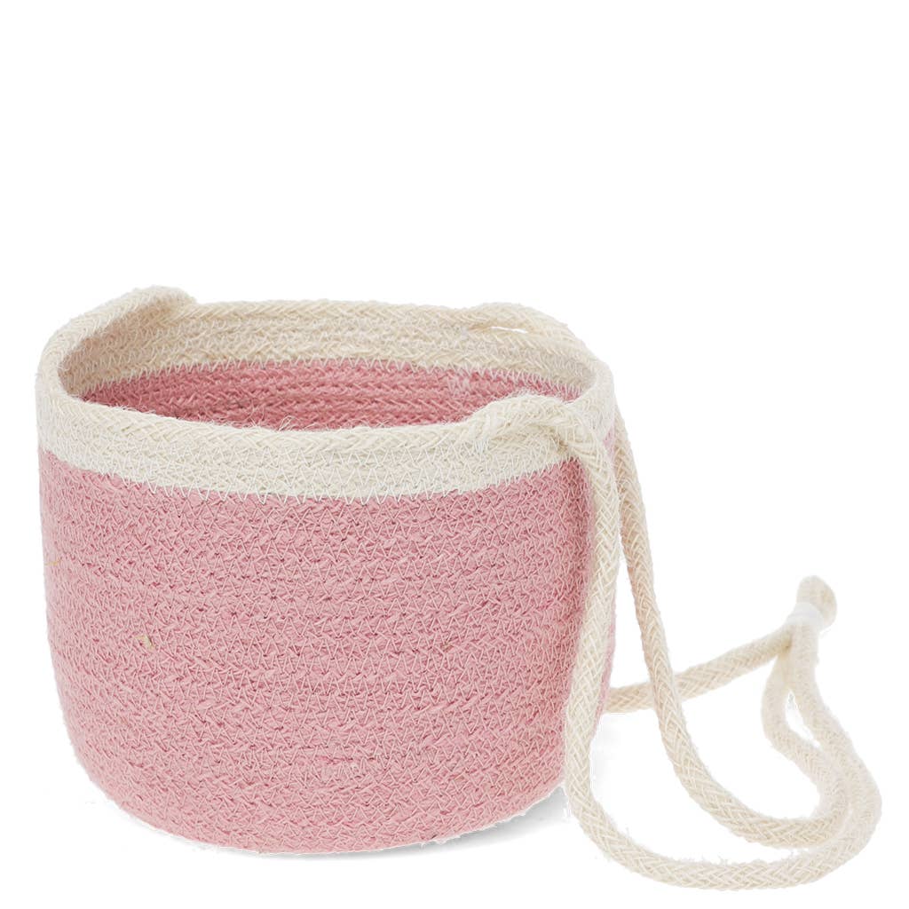 Jute hanging basket