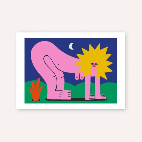 Hear me roar A3 print