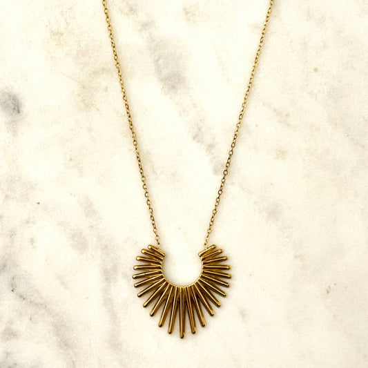 Sunburst necklace