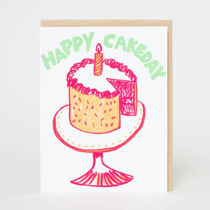 Happy cakeday card