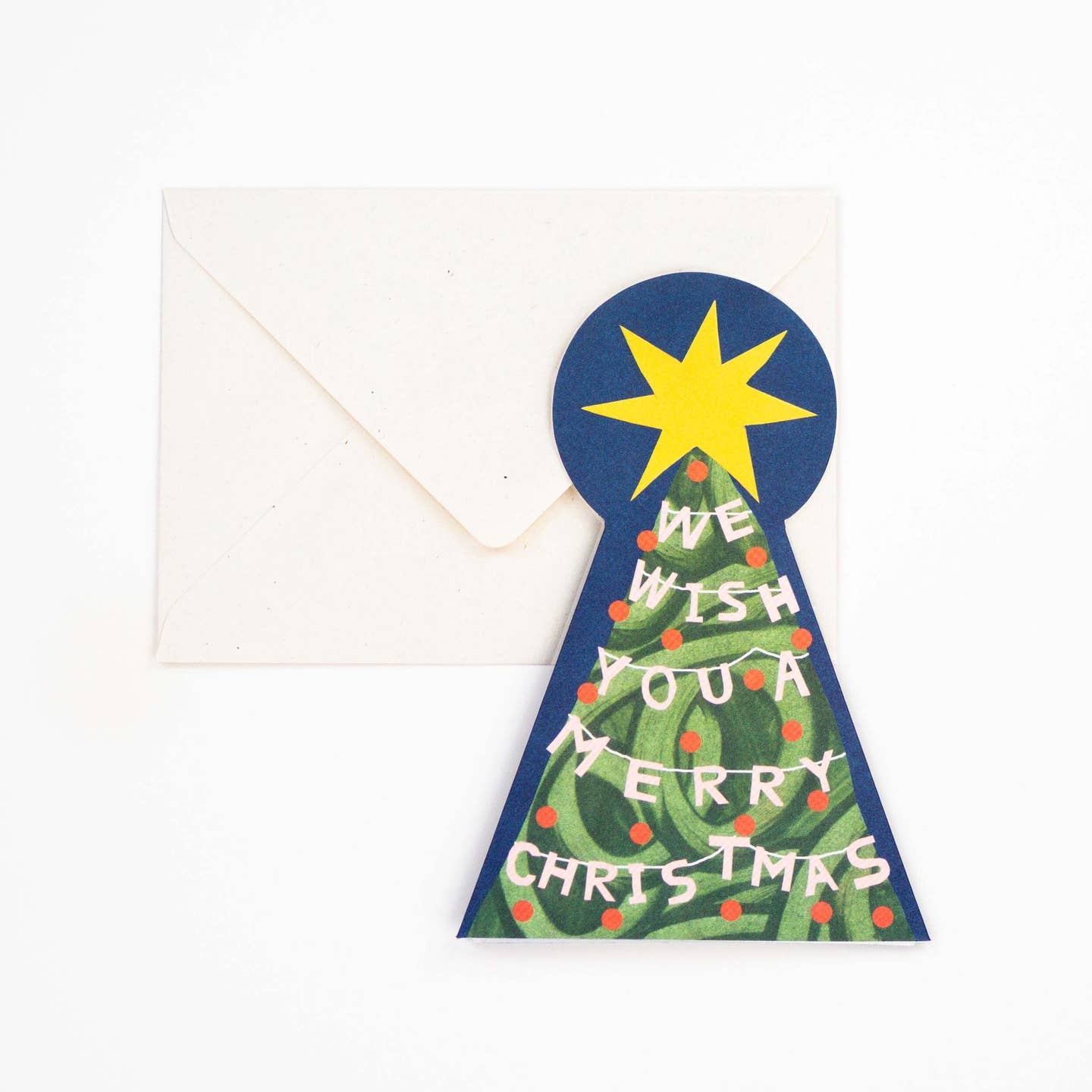 Merry Christmas tree card