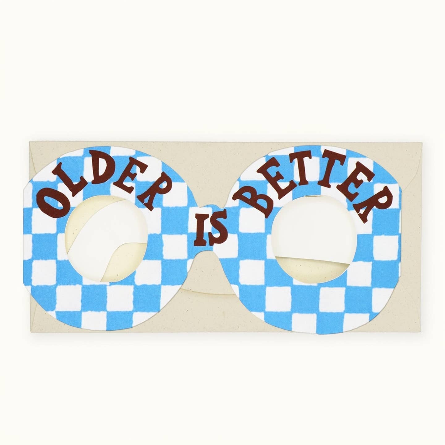 Older is better glasses card