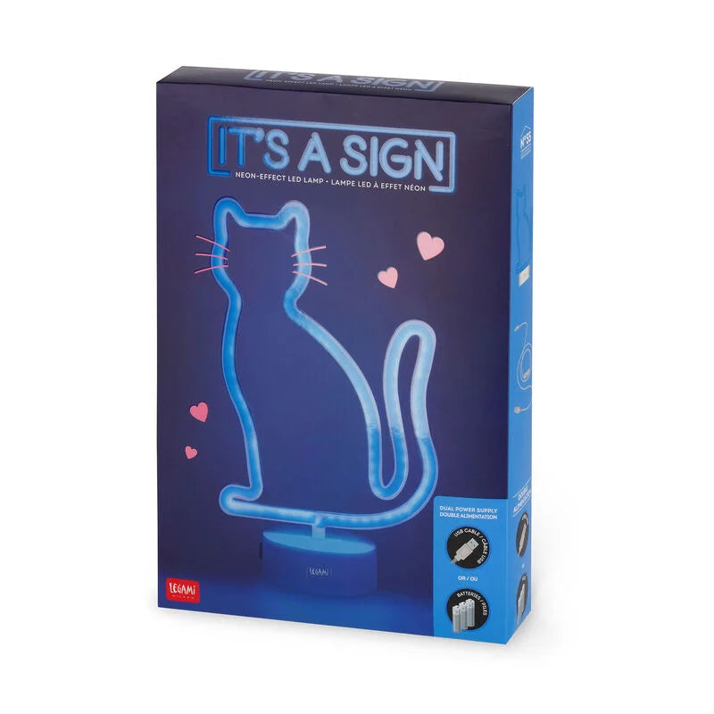 Neon cat light
