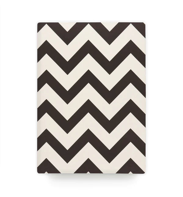 Black and white chevron wrap