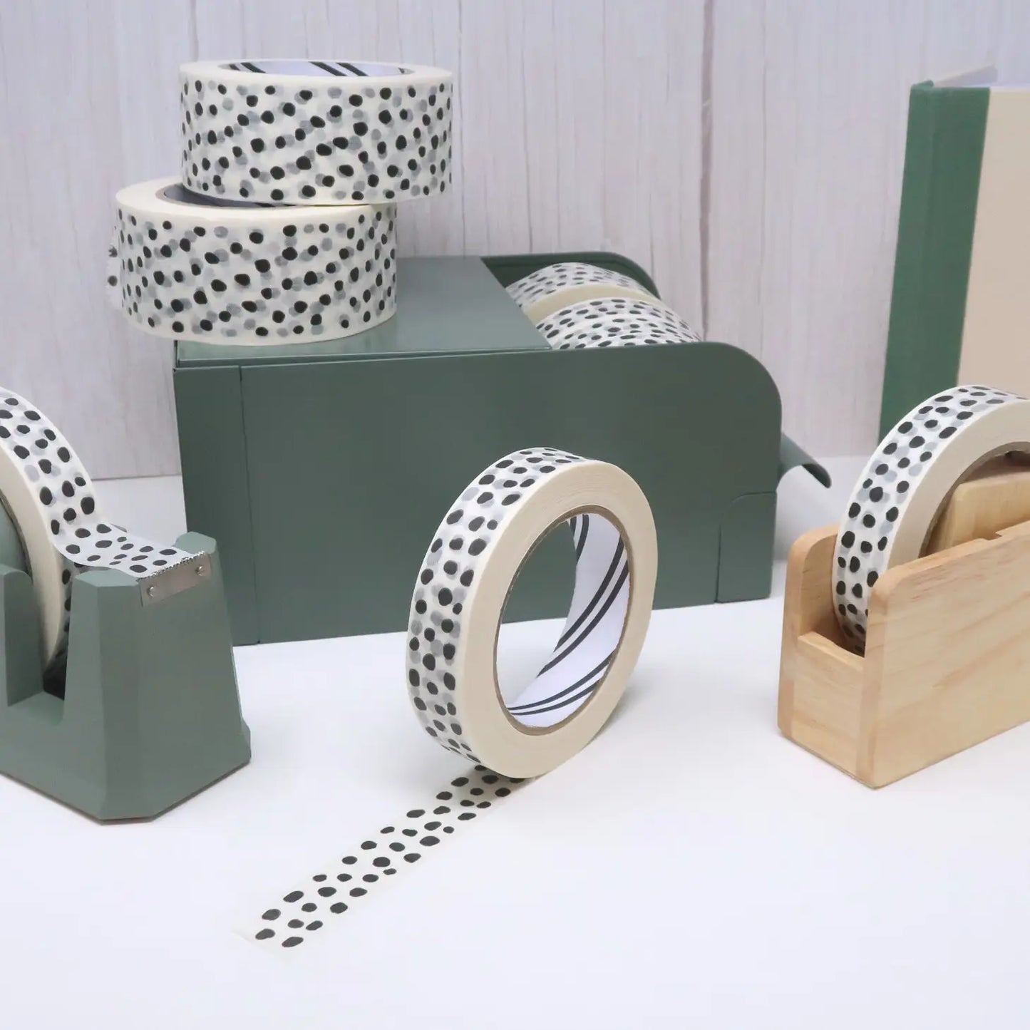 Dalmatian spot paper tape