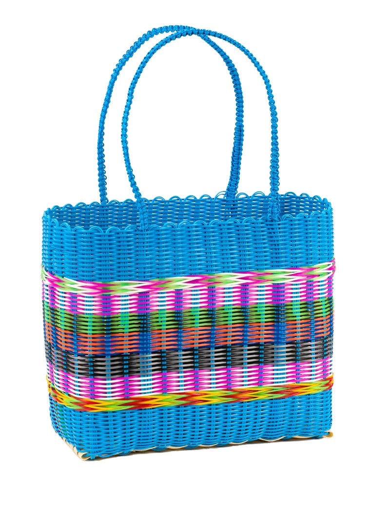 Small recycled plastic basket