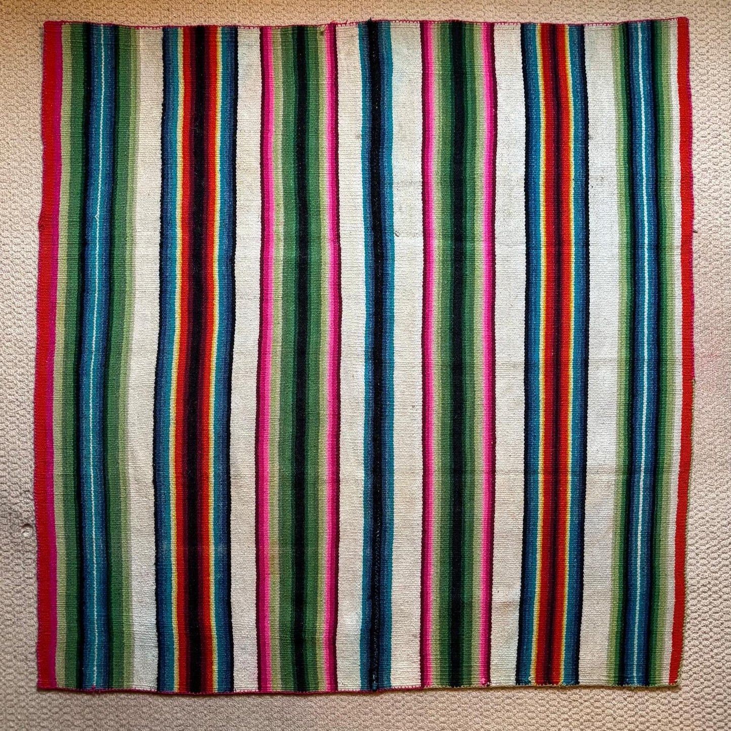 Peruvian frazada rug - no.27