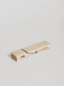 Giant wooden memo clip