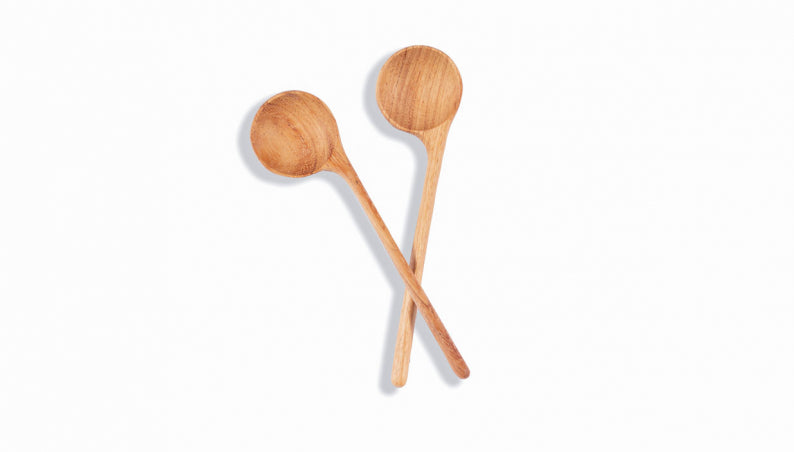 Carved wooden spoons