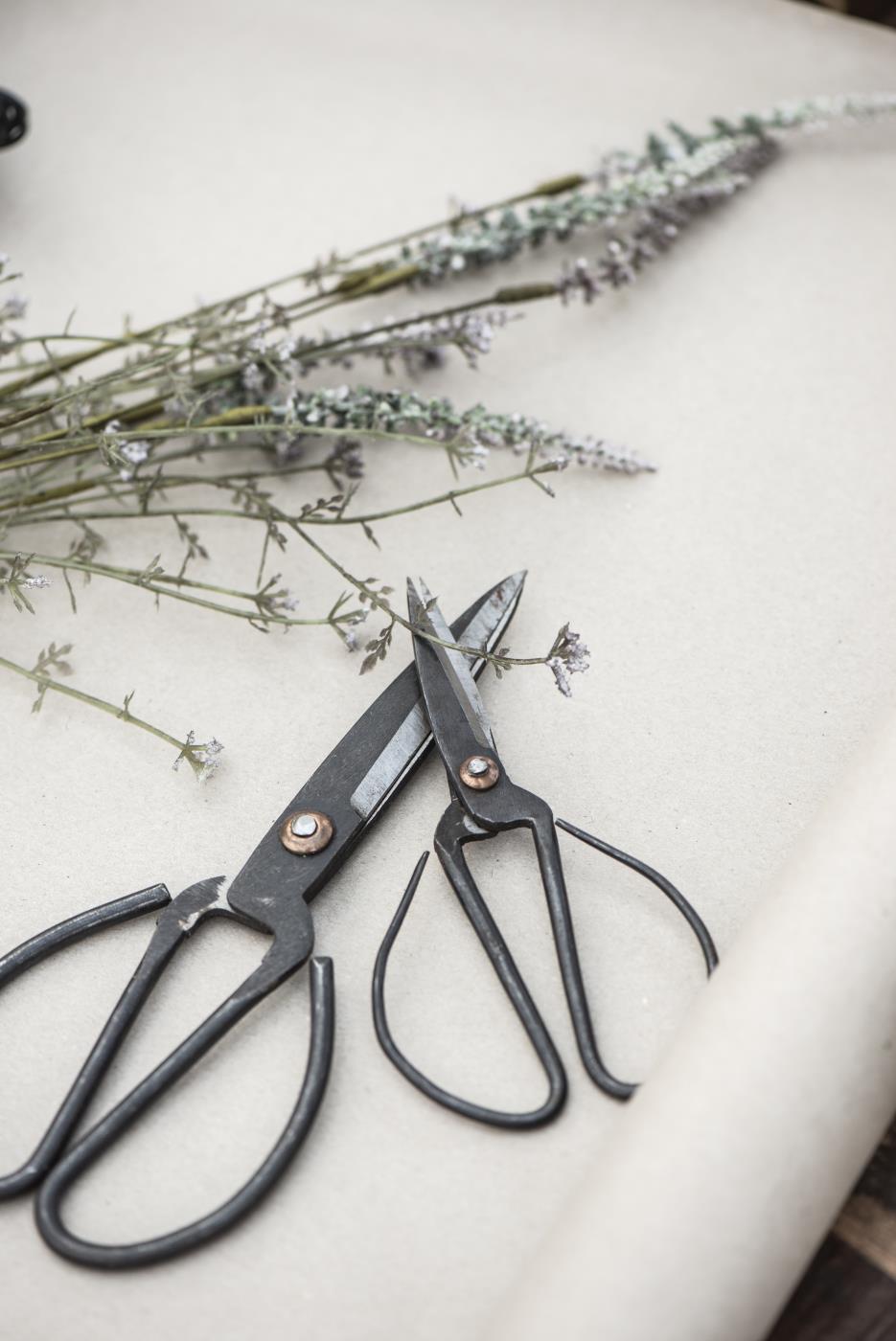 Large metal scissors