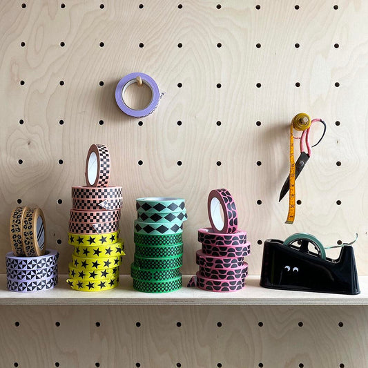 Colourful paper tape