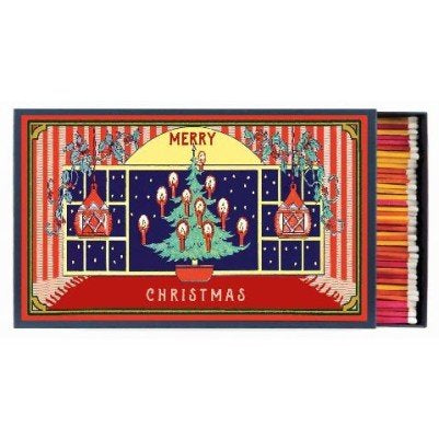 Giant Christmas window matchbox