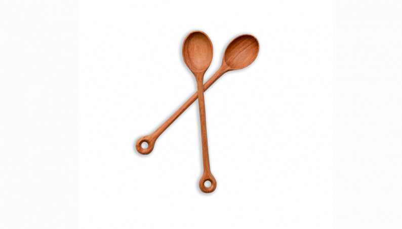 Carved wooden spoons