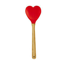 Heart silicone spoon