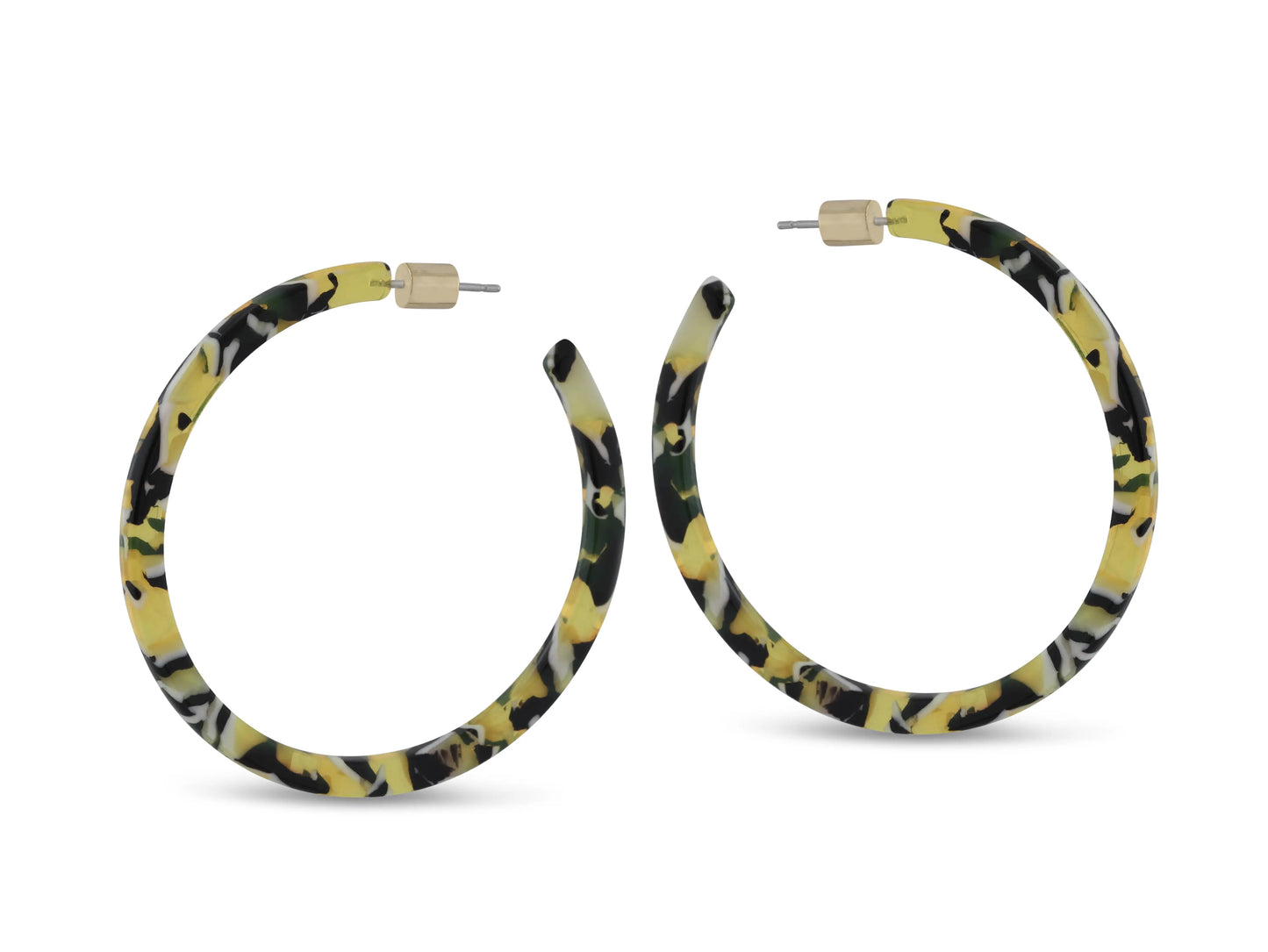 Large resin hoops - Mia