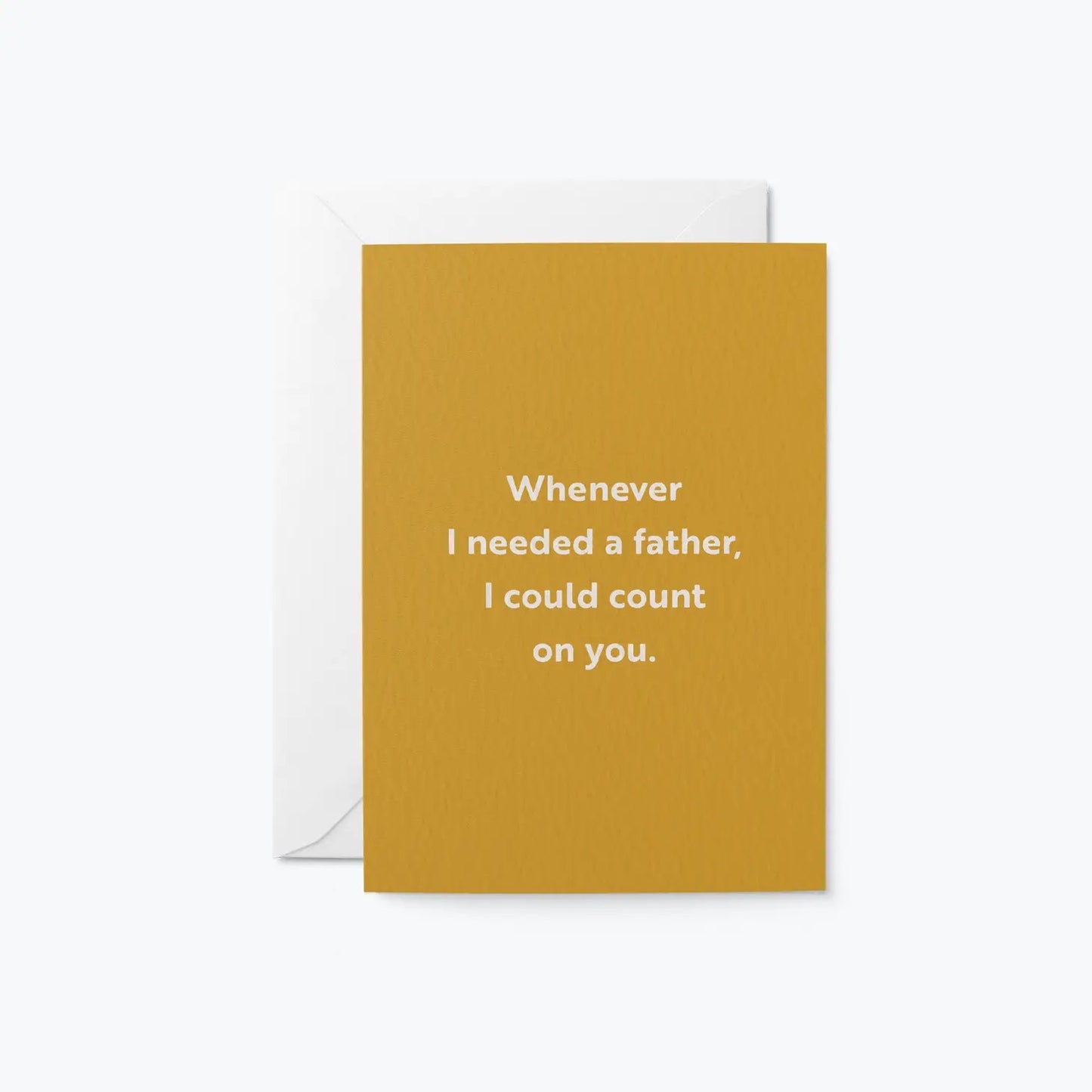 Needed a father W0043