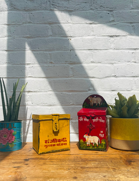 Indian money boxes