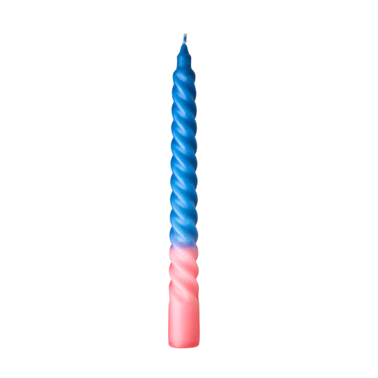 Single twisted candles