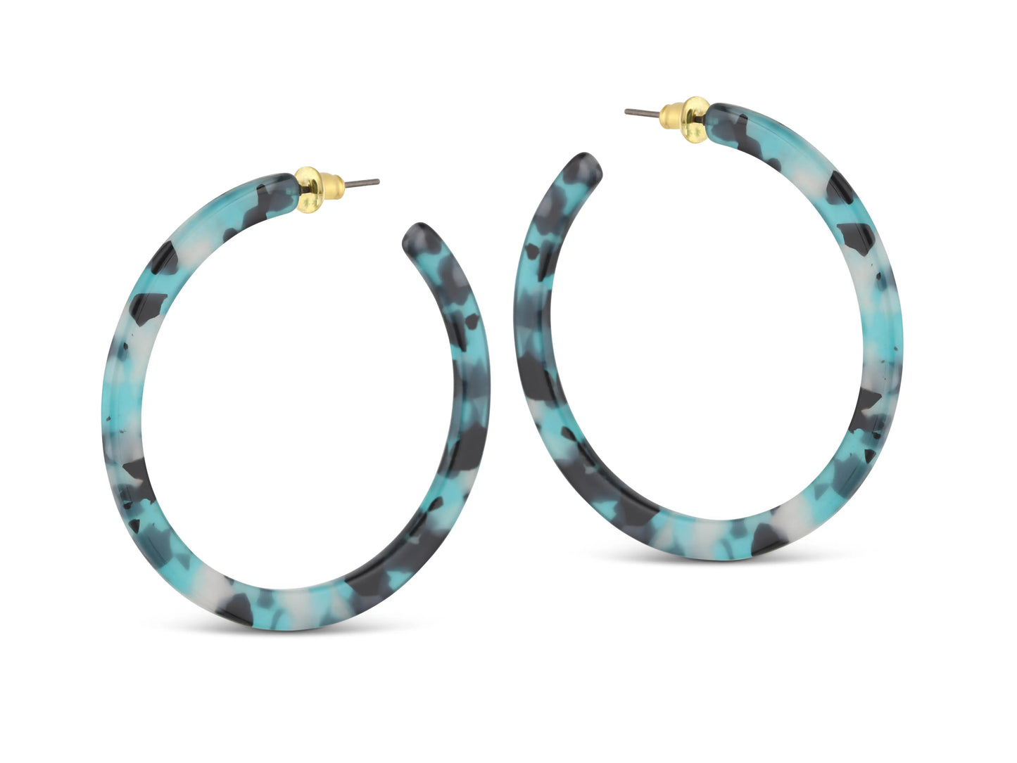 Large resin hoops - Sophia