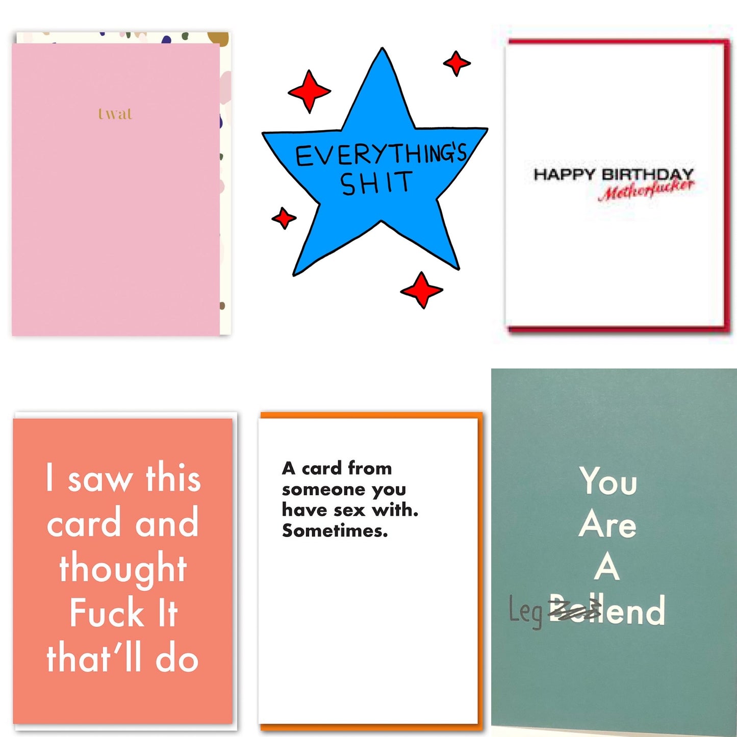 Rude card bundle