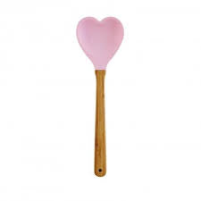 Heart silicone spoon