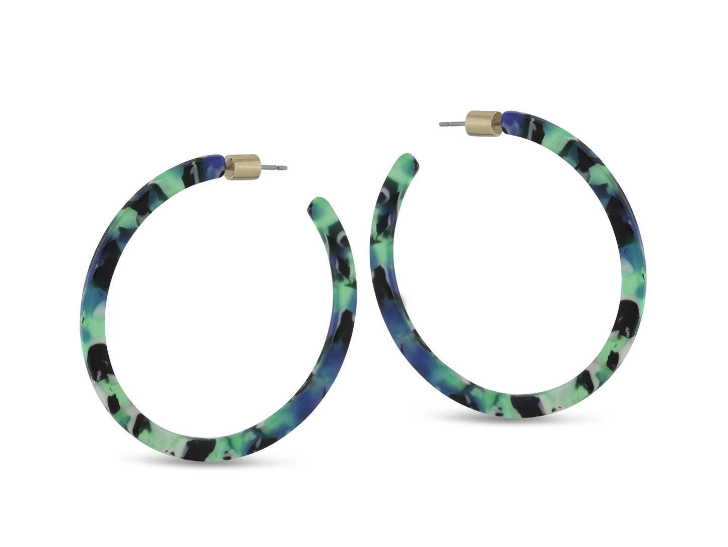 Large resin hoops - Mia