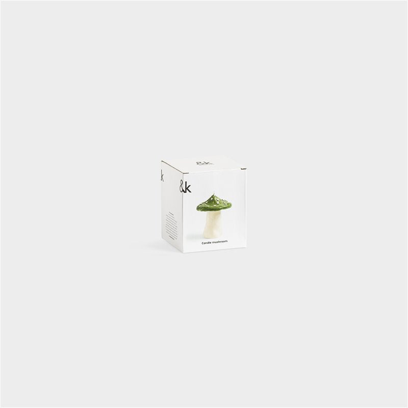 Mushroom dot candle