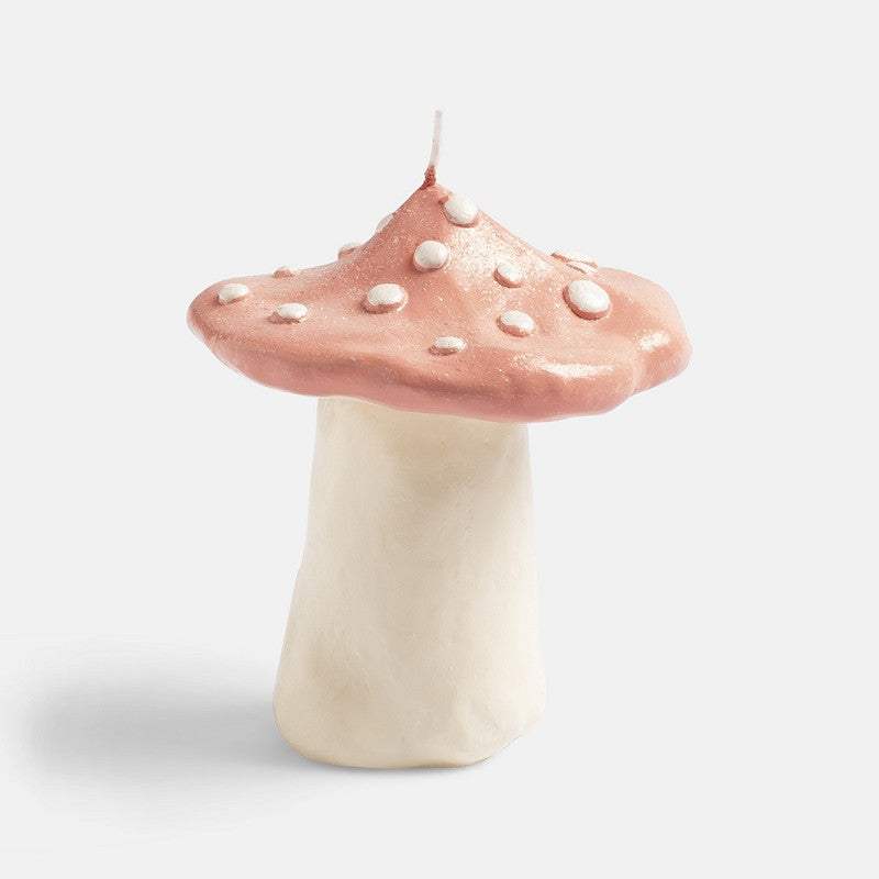 Mushroom dot candle