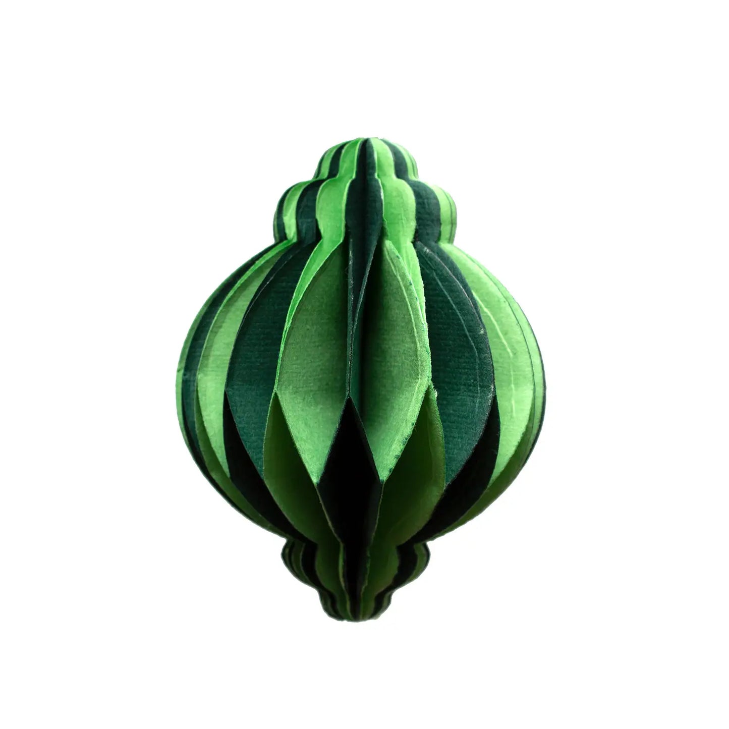 Paper hanging decorations