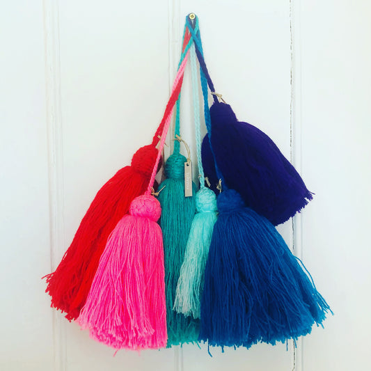 Giant tassels