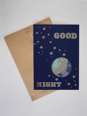 Goodnight Foil Print