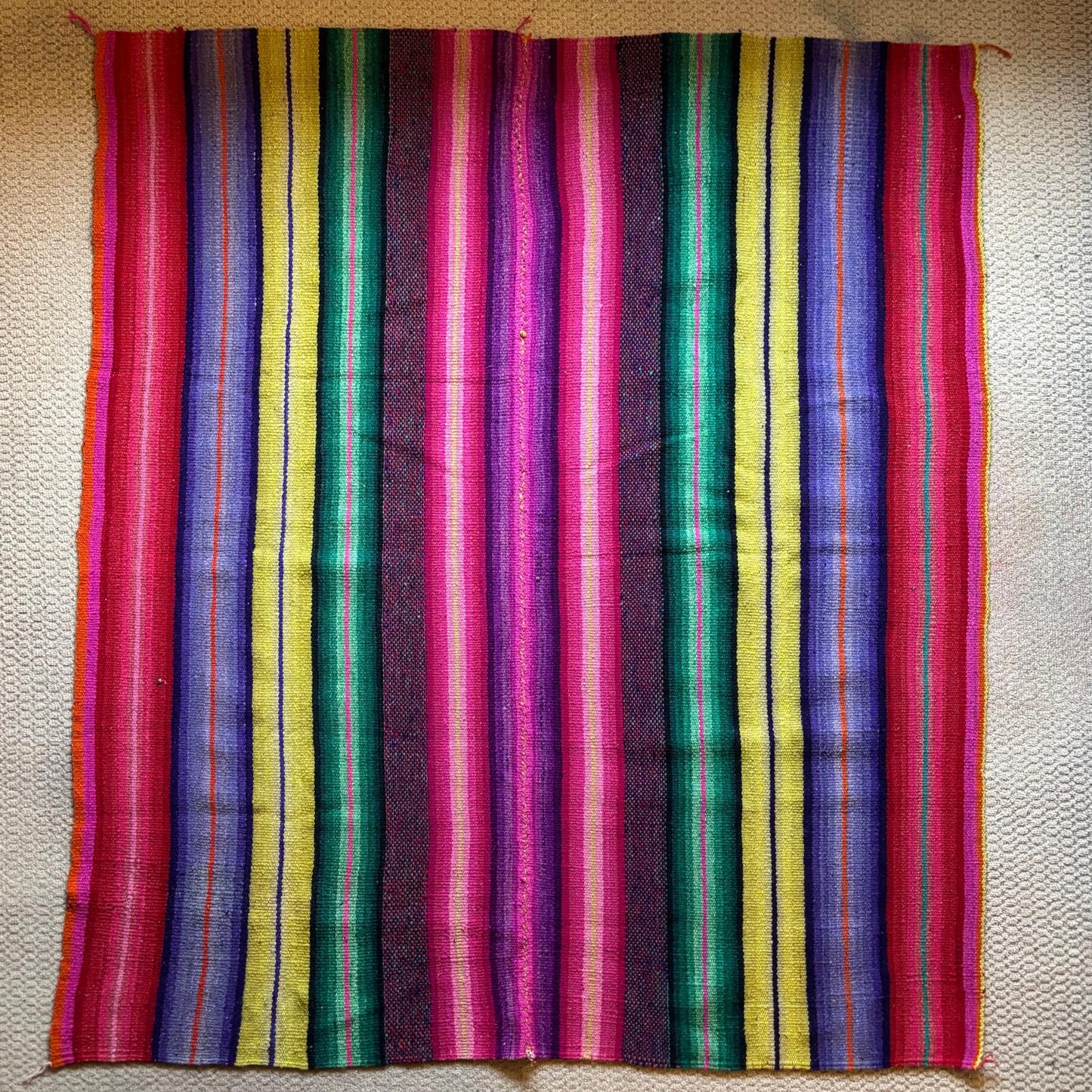 Peruvian frazada rug - No.5