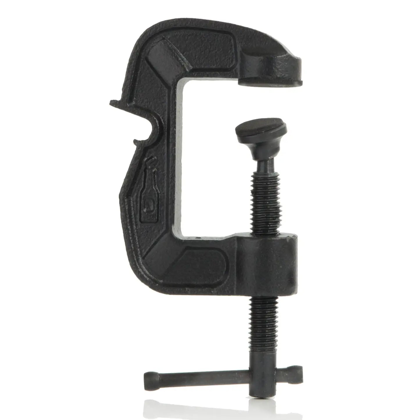 G-clamp bottle opener