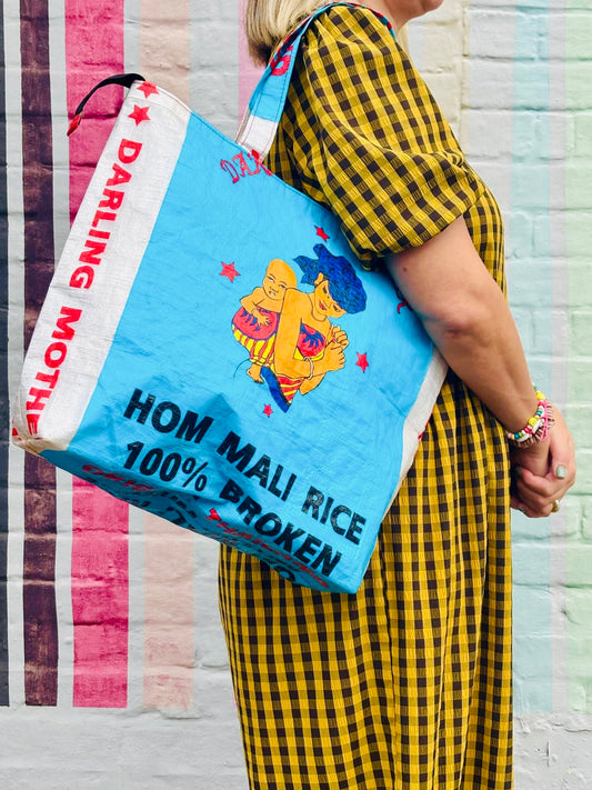 African shopper bag