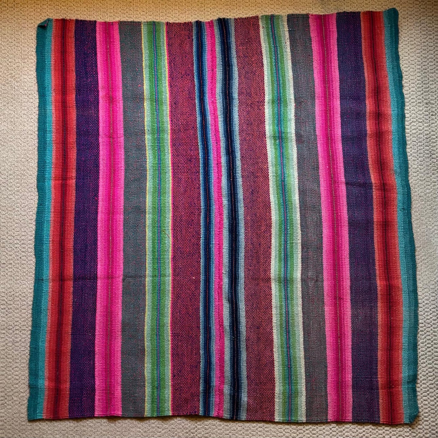 Peruvian frazada rug - No.19
