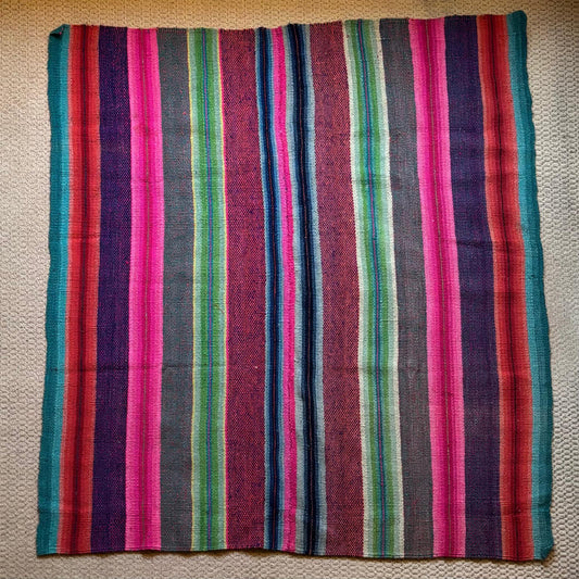 Peruvian frazada rug - No.19