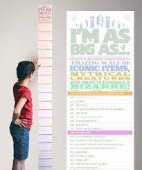 I’m as big as height chart