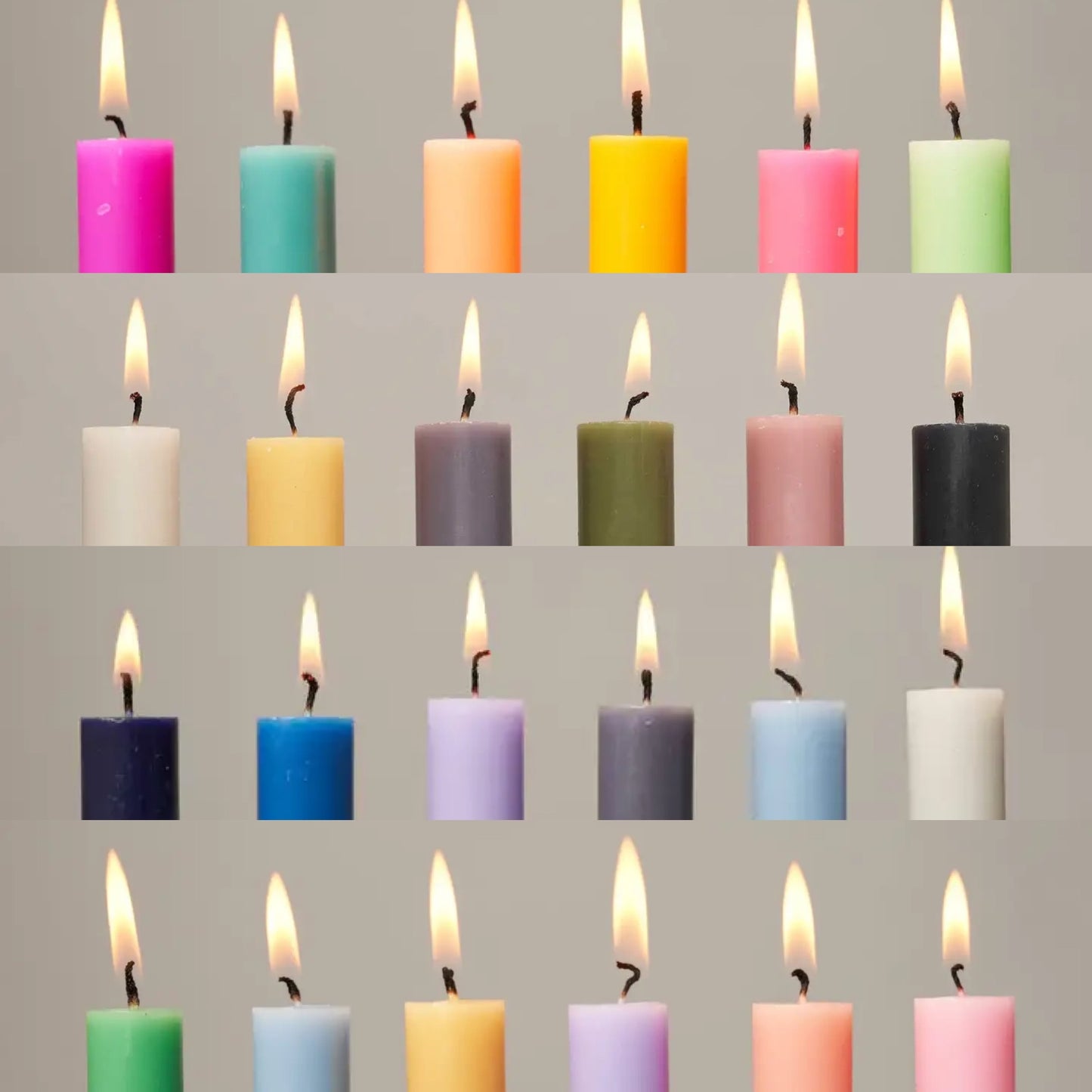 Long taper candle - 30cm