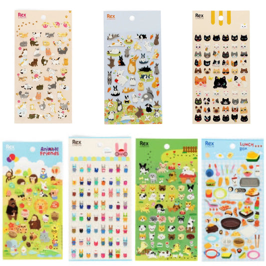 Puffy stickers