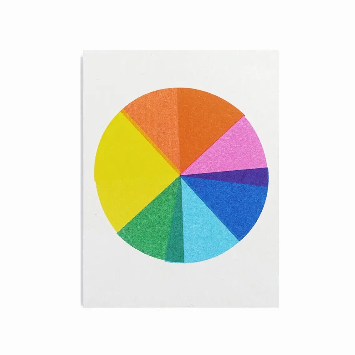 Colour wheel mini card