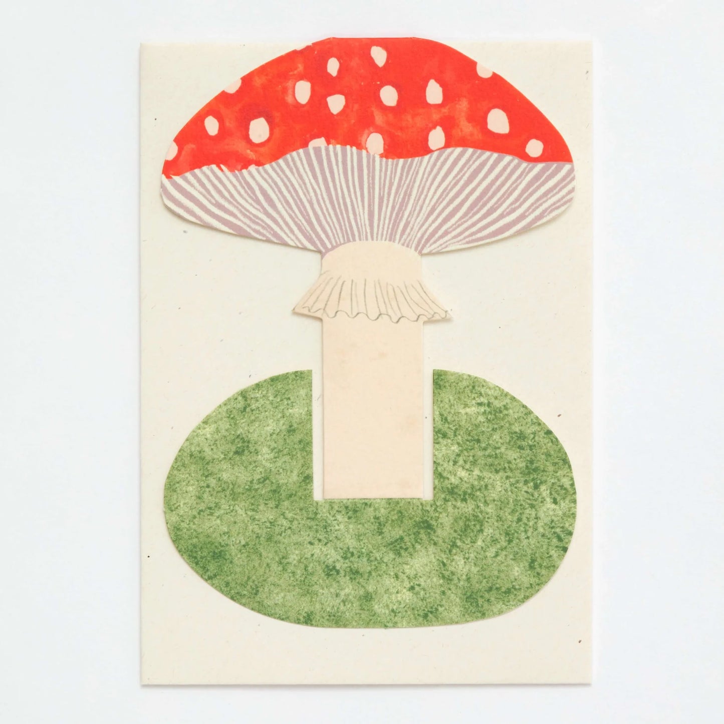 Toadstool stand up card