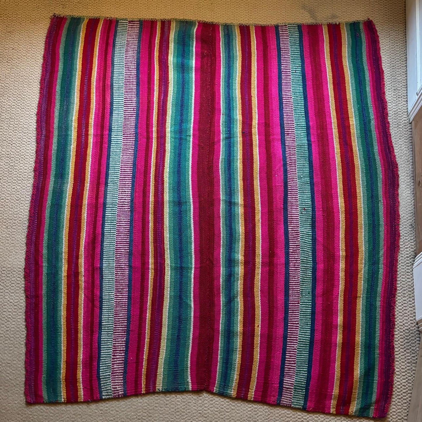 Peruvian frazada rug - No.20