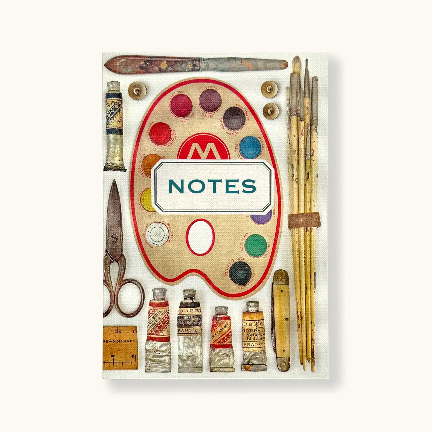 Vintage artist notebook