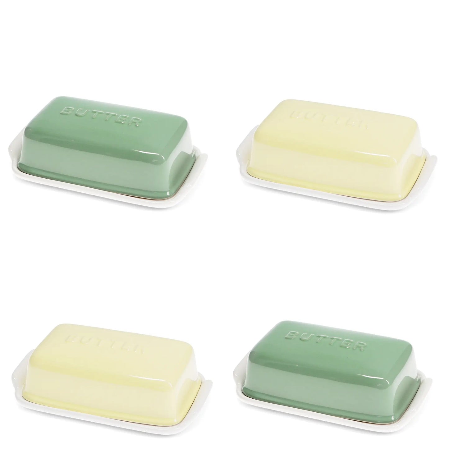 Ceramic butter dish