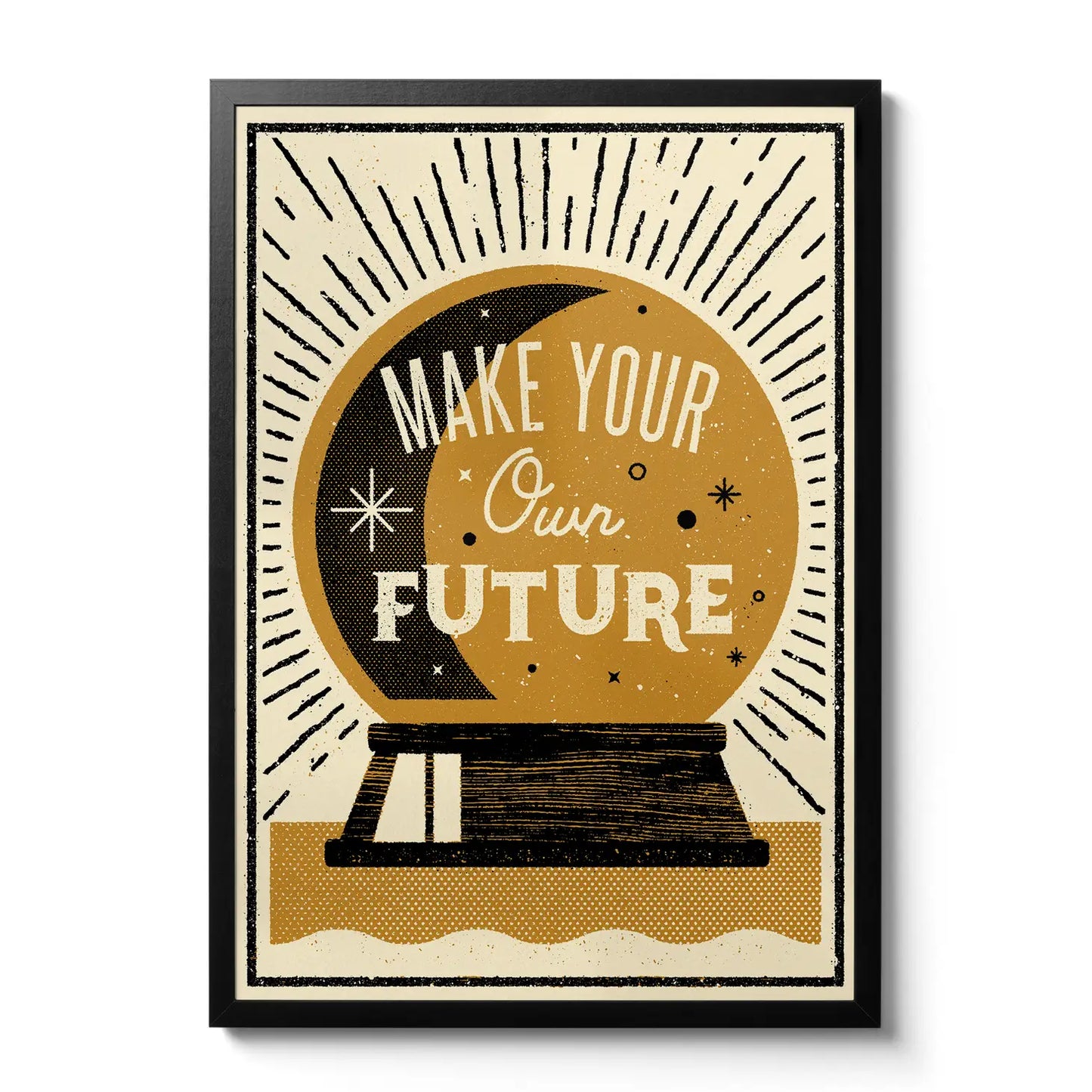 Make your own future A3 print