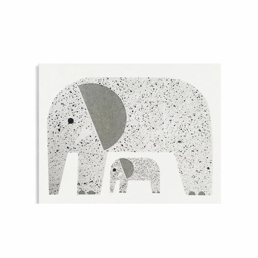 Elephant mini card