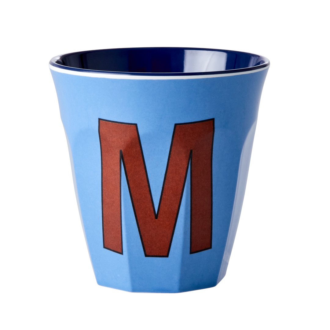 Alphabet melamine cups