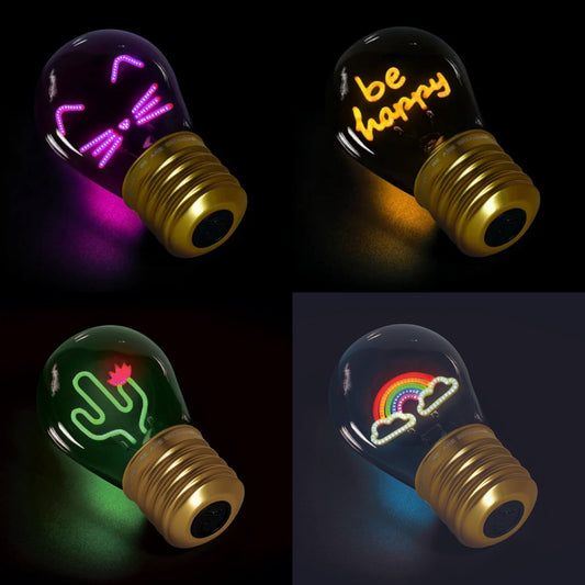 Cordless lightbulb lamp