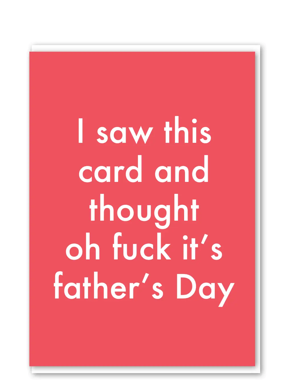 Fuck it’s Father’s Day